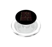 Alfabeto Fonético Internacional Aviación y Código Militar PopSockets PopGrip para MagSafe