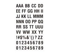 Alfabeto Tatuaje Temporal Pegatina Bloque Letra Tatuaje Falso Diy Nombre Kit De Tatuaje