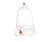 AlfaEx Bolsas de pesca, 16 x 24 pulgadas, a prueba de fugas, parte inferior redondeada, bolsas de plástico transparente para transporte de peces tropicales y marinos, calibre 250 (paquete de 10)