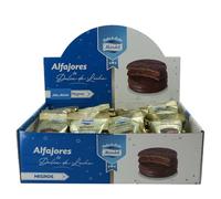 Alfajores Mardel - Caja de 36 Mini Alfajores con Dulce de Leche (22 g c/u) | Bañados en Chocolate Negro By Universabor | Delicias Argentinas Gourmet | Bocaditos Individuales para Regalar o Compartir