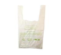 Alfapac Professional - Caja de 1.500 bolsas de basura compostables 7L con asas - 15 paquetes de 100 bolsas - Fabricado en Francia - Para residuos orgánicos
