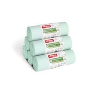 Alfapac Professional - Caja de 100 fundas compostables 240L para bandeja rodante - 5 rollos de 20 fundas - Fabricado en Francia - Para residuos orgánicos