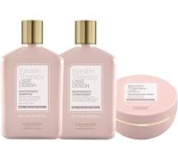 Alfaparf Keratin Therapy Lisse Design Set Champú 250 ml + Acondicionador 250 ml + Mascarilla Hidratante 250 ml
