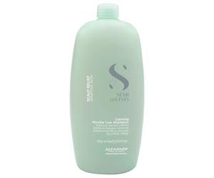 Alfaparf Semi di Lino Calming Micellar Low Shampoo 1000ml - Champú calmante delicado para cuero cabelludo y cabello sensibles