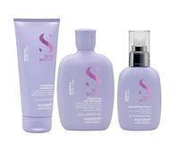 Alfaparf Semi di Lino Smoothing Kit - Cabello Liso Anti-Frizz