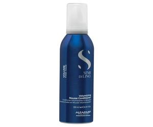 Alfaparf Semi di Lino Volumizing Mousse Conditioner 200ml - Acondicionador en mousse para cabello fino