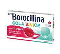 Alfasigma Neoborocilina Gola Junior sabor a fresa, 15 pastillas de goma
