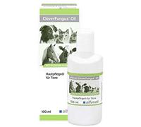 Alfavet CleverFungus Aceite para el Cuidado de la Piel - para Animales con Piel Sensible, Eczema e infecciones fúngicas - con Pythium oligandrum - 100ml