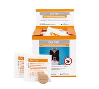 alfavet Dia Tab, 20 x 5,5 g, comida complementaria dietética para perros y gatos, pastillas masticables para la diarrea