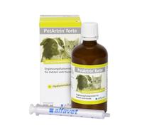 Alfavet PetArtrin Forte - Alimento complementario para Perros y Gatos para apoyar el metabolismo Articular en la osteoartritis con ácidos grasos Omega-3, 100 ml