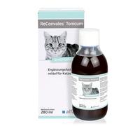 Alfavet ReConvales Tonicum Gato - 280 ml - pienso complementario Estimulante del apetito - para Gatos convalecientes y con bajo Peso