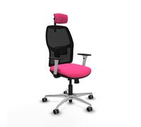 Alfera traslack malla negra similpiel rosa brazos blancos base alumini