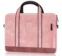 Alfheim 14 Pulgadas Ordenador Bolsa Blandas de Maletín de Cuero