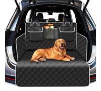 Alfheim Funda para Maletero de Coche para Perros, a Prueba de roturas e Impermeable, Antideslizante, Lavable, Protector de Maletero de Coche con Protector Lateral Universal para camión, SUV (Negro)