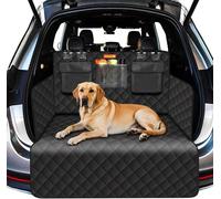 Alfheim Funda para Maletero de Coche para Perros, Resistente a Las Arañazos, Lavable para el Asiento Trasero del Perro, con Cubierta Protectora Lateral, Común para Automóviles, Camiones, SUV