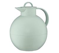 alfi Bola de 0,94 l, verde menta, jarra térmica con cristal templado al vacío alfiDur, 12 h calor/24 h frío, cierre giratorio absolutamente denso, pieza de diseño, jarra térmica, cafetera, tetera, sin