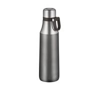 Alfi Botella de agua de dobre pared City 0.5 l Gris satinado