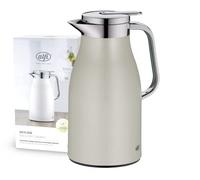 ALFI Horizonte Termo, Acero Inoxidable Plástico Cristal, Forro Plateado, 1 Litro