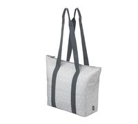 Alfi ISO Shopper - Bolsa térmica térmica sostenible de 17 litros, color gris geográfico, hecha de botellas de PET recicladas, bolsa de la compra aislada para compras, piscina, sauna, bolsa aislante,
