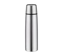 alfi Isotherm DV 350 ml, Botella isotérmica de Acero Inoxidable con Vaso, estanquidad Absoluta con tapón de Rosca, Mantiene el Calor 24 Horas, sin Huellas, Apta para lavavajillas, sin BPA