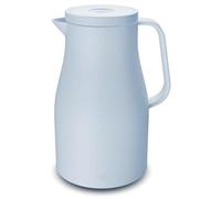 alfi NEO 1,0 l, color azul claro, jarra térmica con inserto higiénico de cristal templado, 12 horas de calor, cierre giratorio con cómodo pulsador, mango ergonómico, ideal como cafetera, tetera