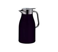 Alfi Skyline - Jarra isotérmica, 1 L, lavanda, 1 L | 24 h frío, inserto de vidrio templado, cuerpo de acero inoxidable, termo para café y té, pulsador para su uso
