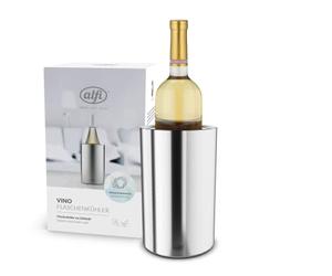alfi Vino, Champagne Mat, Enfriador de Acero Inoxidable para Botellas de 0,70-1 l, Mantiene el frío sin Agua de condensación ni Hielo, Bebidas frías hasta la última Gota