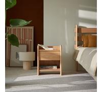 Alfie - Mesita de noche de pino macizo H 50 x B 40 x T 38 cm