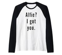 Alfie? Te tengo. Camiseta Manga Raglan