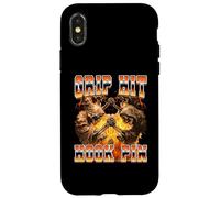 Alfiler Arm Wrestler de Arm Wrestler de los años 90, Agarre Pirata Carcasa para iPhone X/XS