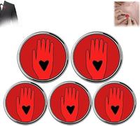 Alfiler de alto el fuego Pray For Peace - Broche redondo redondo para orar por la paz, pin esmaltado único Stop War para mujeres, hombres y niños orando por la paz, Plástico