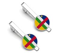 Alfiler De Corbata Con La Bandera De La República Centroafricana Para Hombre Clásico Ideal Para Negocios Aniversarios Bodas Y Uso Diario