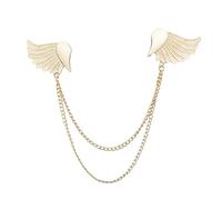 Alfiler de corbata de ala de ángel, diseño de ala de ángel, cómodo, para eventos de negocios, versátil, accesorio de moda