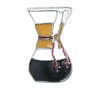 Alfiler de filtro de café americano para camisas de mezclilla, Normal, Metal no precioso