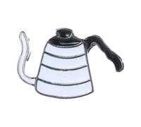 Alfiler de filtro de café americano para camisas de mezclilla, Normal, Metal no precioso