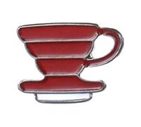 Alfiler de filtro de café americano para camisas de mezclilla, Normal, Metal no precioso