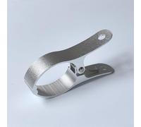Alfileres de aluminio espaciales diseñados para un rendimiento duradero en lluvia, sol y viento cuando se seca edredones y artículos gruesos (plata)