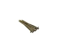 Alfileres de cabeza plana, 200 piezas 20 30 35 40 45 50 60 65 70 mm Cabezas de metal Pasador de cabeza plana for hacer joyas Accesorios Suministros-Color dorado-20 mm(Bronze Color,20mm)
