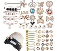 Alfileres de calcetines - Sock Charm Sock Jewelry Charm Pins | Pines de seguridad, calcetines chatarra Kit de, Broches y Pines de las Mujeres para Amigos, Amantes, Colegas