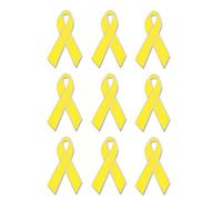 Alfileres de cinta amarilla Israel para concienciar sobre el cáncer de mama, para llevarlos a casa, Israel, esmaltado, cinta de concienciación, joyería de moda, regalos, Metal, Sin piedra preciosa
