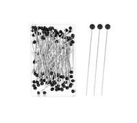 Alfileres de costura bordado Patchwork posicionamiento aguja coser acero inoxidable accesorios DIY 100 Uds((4rolls) 12x40mm-I)