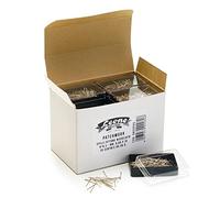 Alfileres de latón niquelado, N ° 1 mm, 0,60 x 18