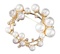 Alfileres de Pecho con Perlas para Mujer,Alfiler de Camisa de - Imperdible de Perlas para Hombre y Mujer Coleccionistas Oficina Cumpleaños Boda Trajes Camisetas Vestidos Mochilas Gorro,para Mujeres Ho