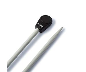 Alfileres de punto único alu 30 cm 3,25 mm gris perla