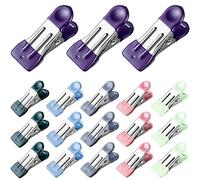 Alfileres de ropa, paquete de 30 clips para papas fritas, pinzas de ropa de 2.16 pulgadas, clips de bolsa, mini pines de ropa para fotos, clips de patatas fritas, clips de alimentos, clips de comida