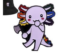 Alfileres de solapa para mujer, broches femeninos alfileres, decorativa de salamandra joyería de ropa, Broch mochilas de decoración de camisas de moda para citas de la lanzadera quot