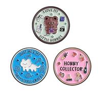 Alfileres esmaltados Self Love, broches de afirmación positiva, pines de solapa inspiradores para autocuidado, lindas insignias rojas para botellas y cajas de jugo para mochilas, chaquetas para la