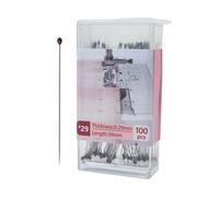 Alfileres Rectos,100 Piezas con Cabezas De Bola Y Agarre Fácil para Manualidades,para Costura Joyería Y Proyectos De Decoración - para Aficionados A Las Manualidades De Todas Las Edades