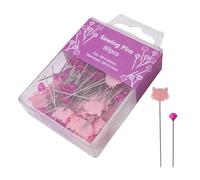 Alfileres rectos | 80 Piezas Alfileres para Colocación de Artesanía | Suministros De Costura Para Proyectos De Bordado Y Pegar Botones