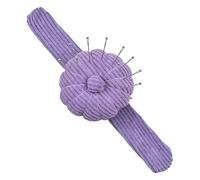 Alfiletero de muñeca | Insumos de Costura Vestibles - Pequeño Soporte para Alfileres Forma Calabaza - para Mujeres Amantes de las Manualidades, Organización en Hogar, Estudio de Arte,